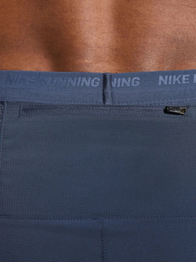 NK Black Dri-Fit Stride 5 Inch 2-in-1 Running Shorts
