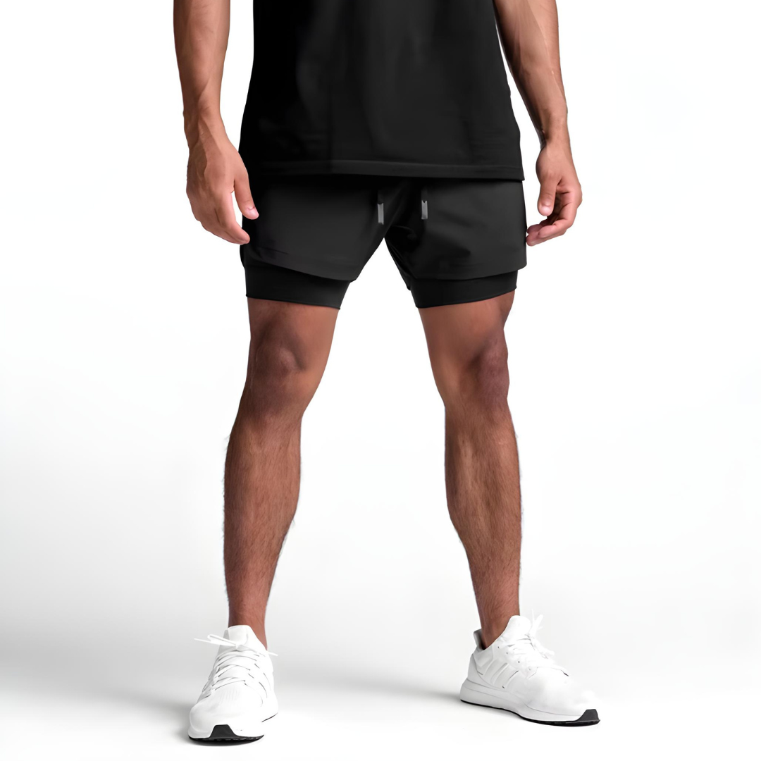 PACE UP 2 in 1 PREMIUM RUNNING SHORTS