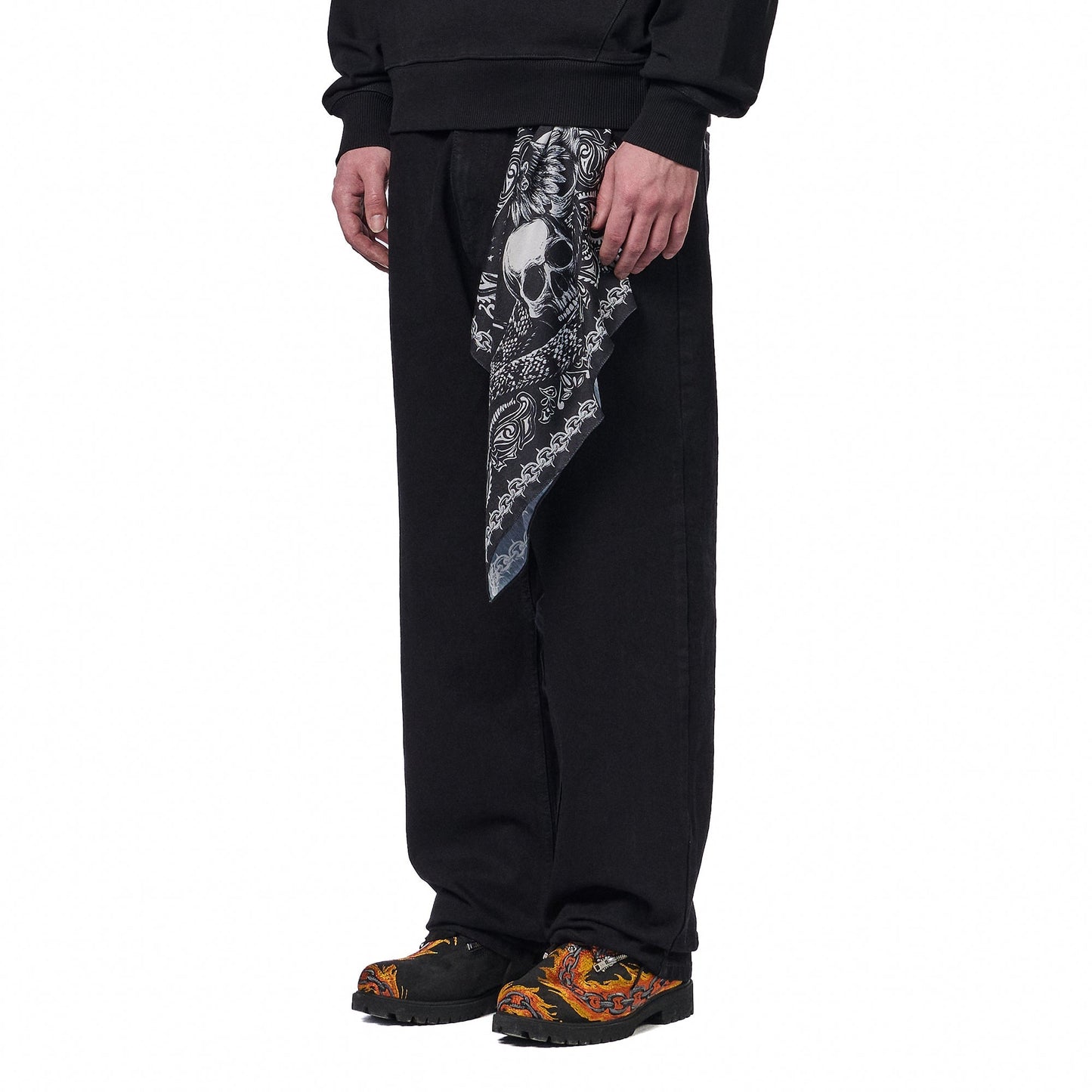 "hellboy" scarf