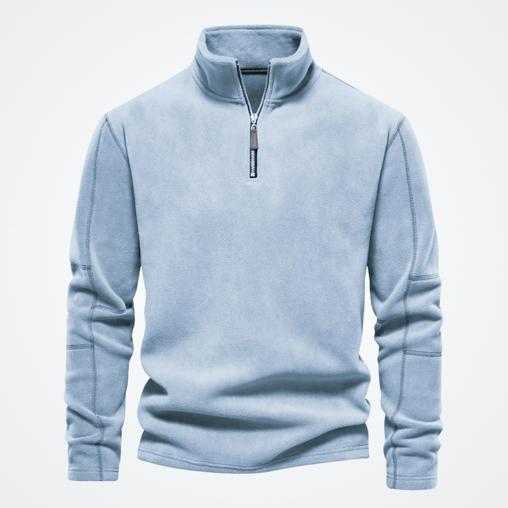Men's Hoodie with High Collar Tromsø Valerion