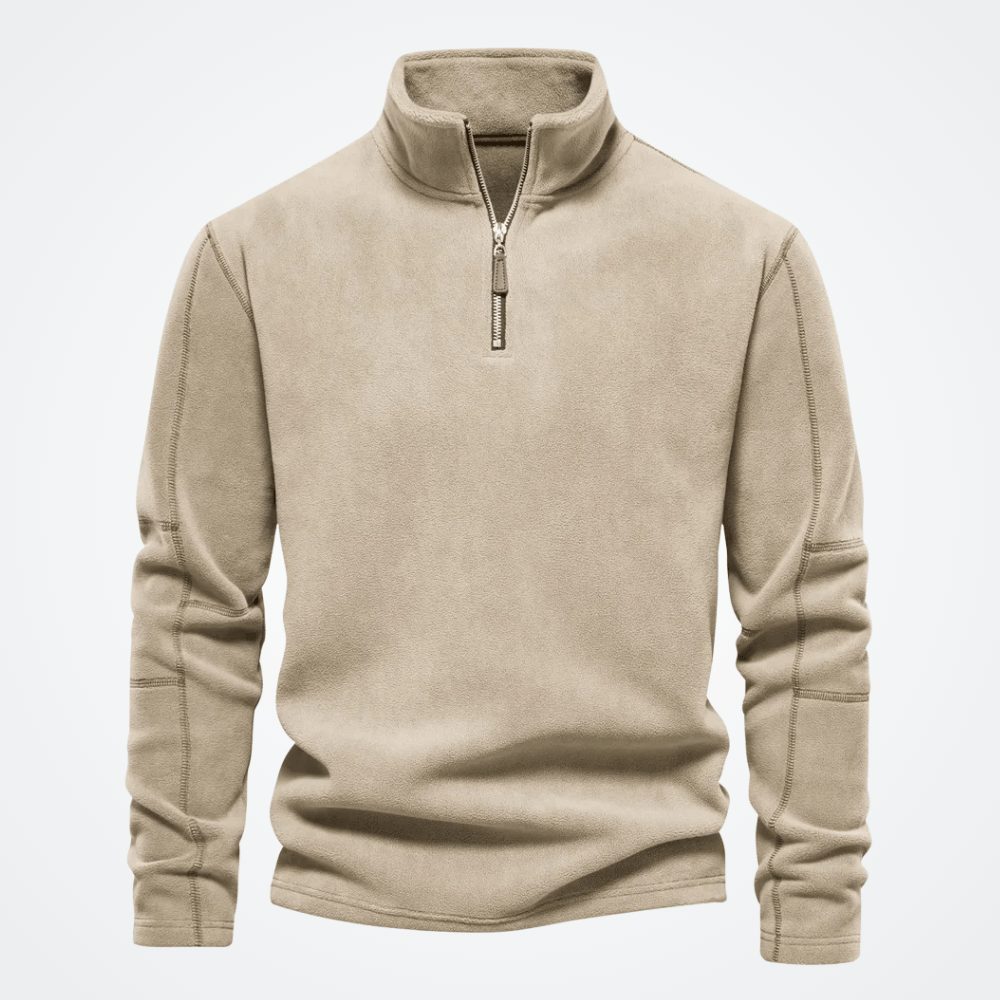 Men's Hoodie with High Collar Tromsø Valerion