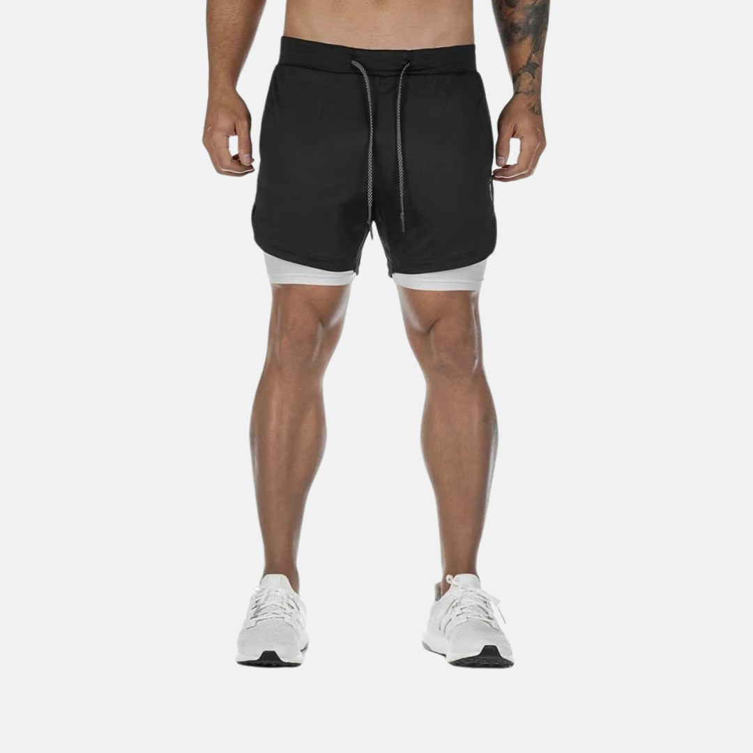 PACE UP 2 in 1 PREMIUM RUNNING SHORTS