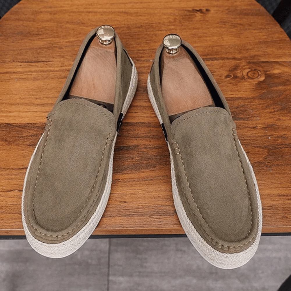 Leather Moccasins for Men Nantes Valerion