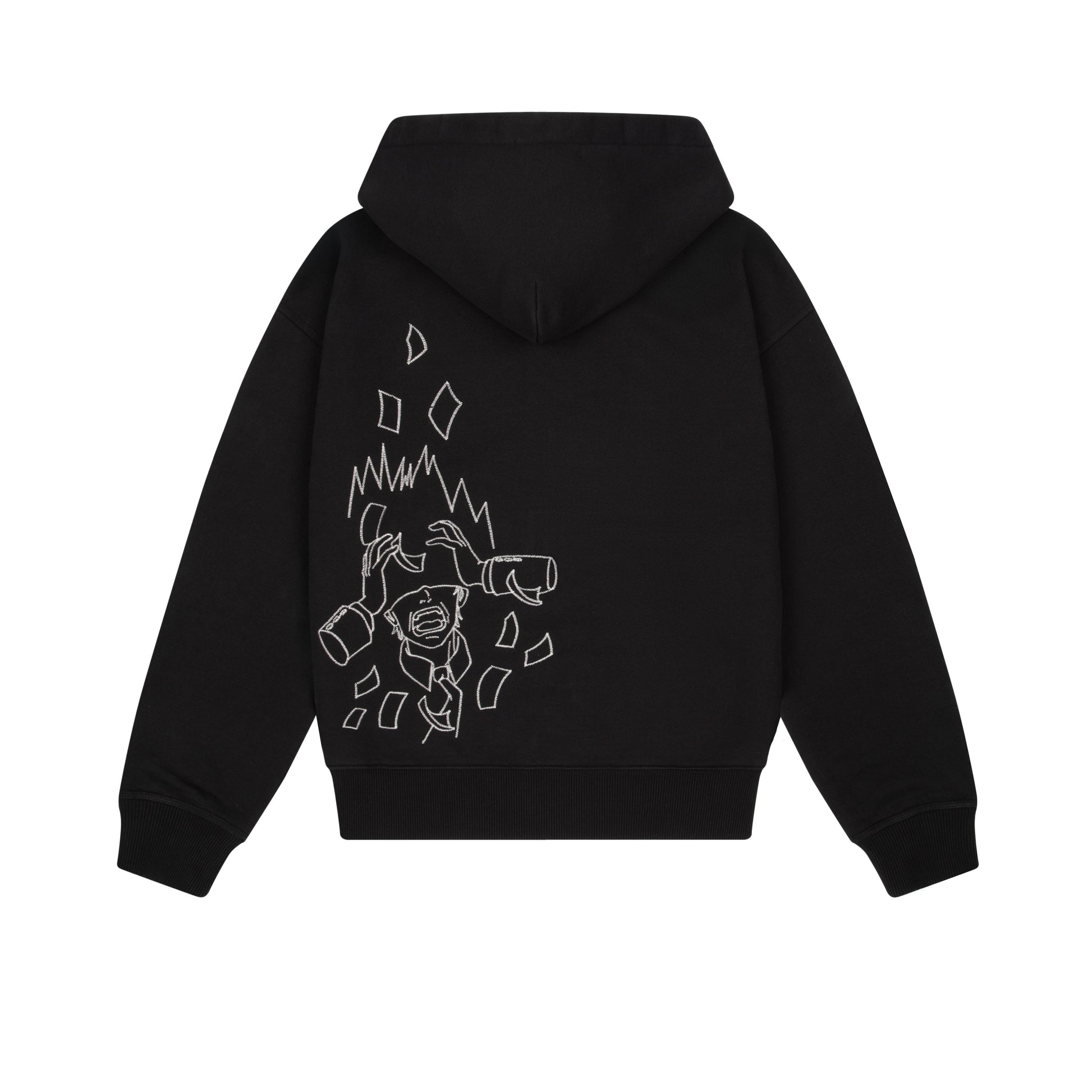 "wall street" Zip Up