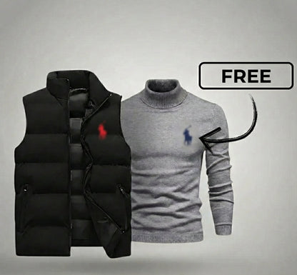 Weste + Gratis-Pullover (Letzter Verkauf)