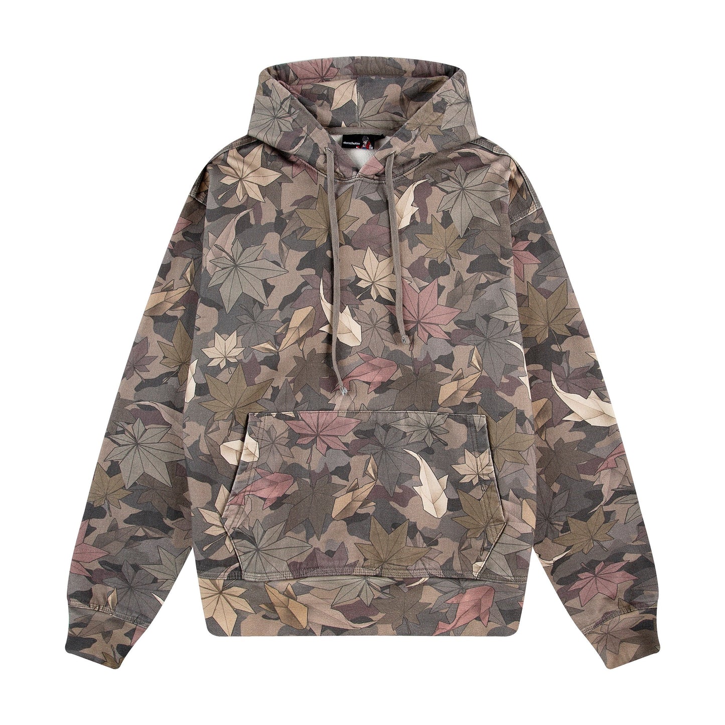 "origami" Hoodie printed camo