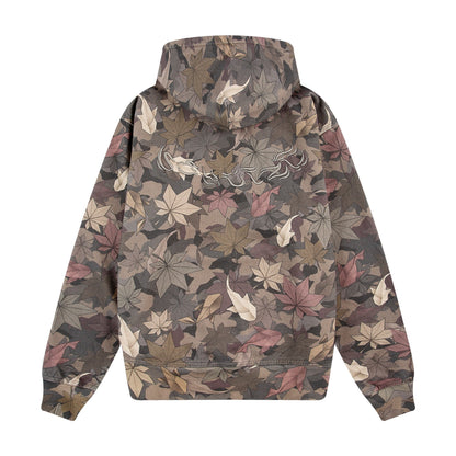 "origami" Hoodie printed camo