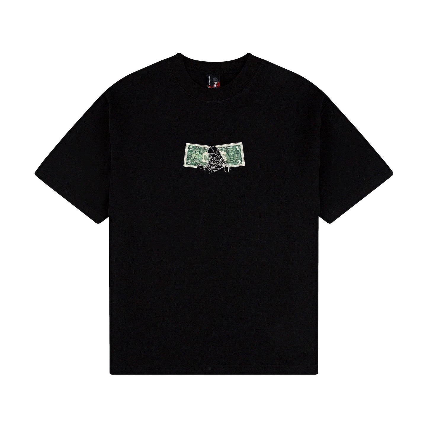 "1$" T-Shirt black