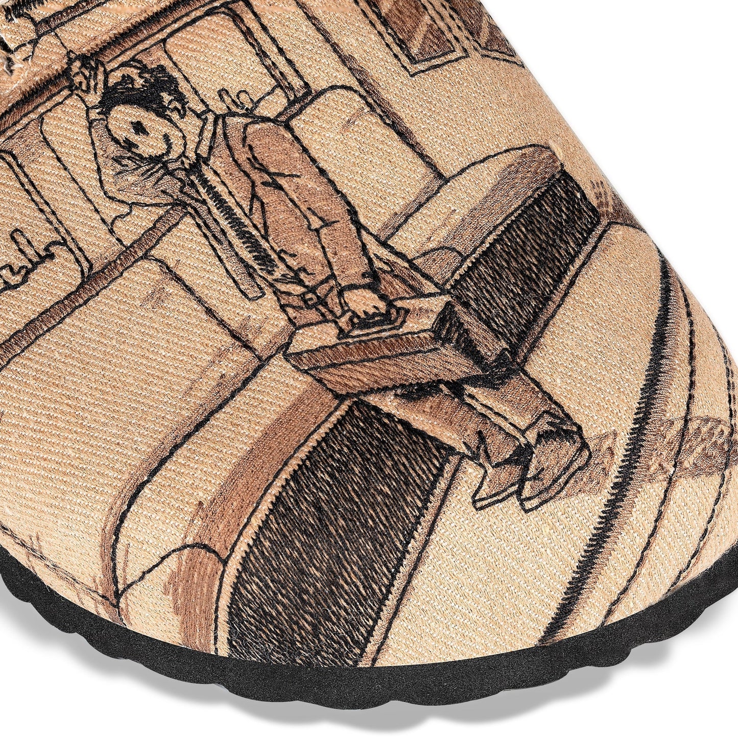 "faces" clogs beige
