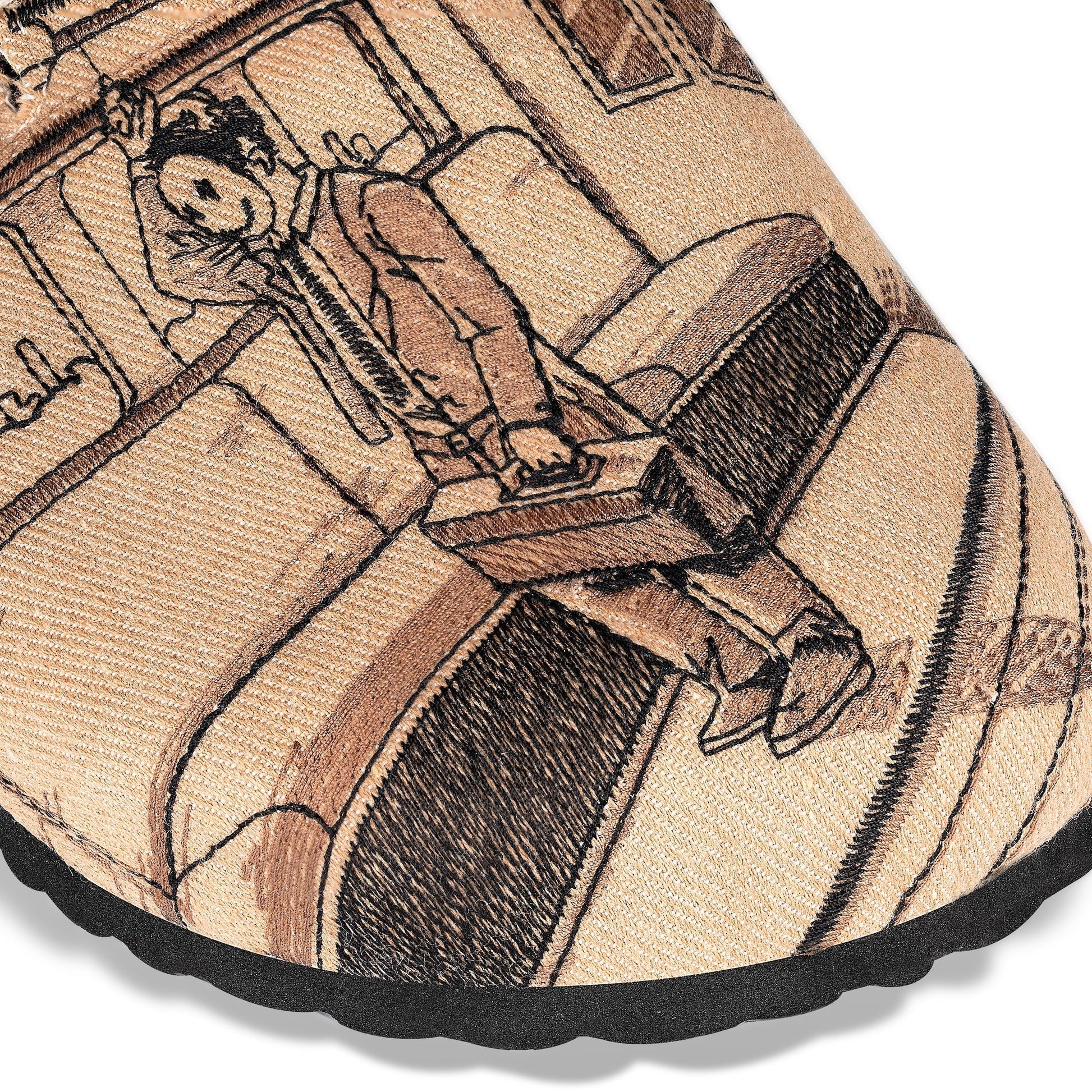"faces" clogs beige