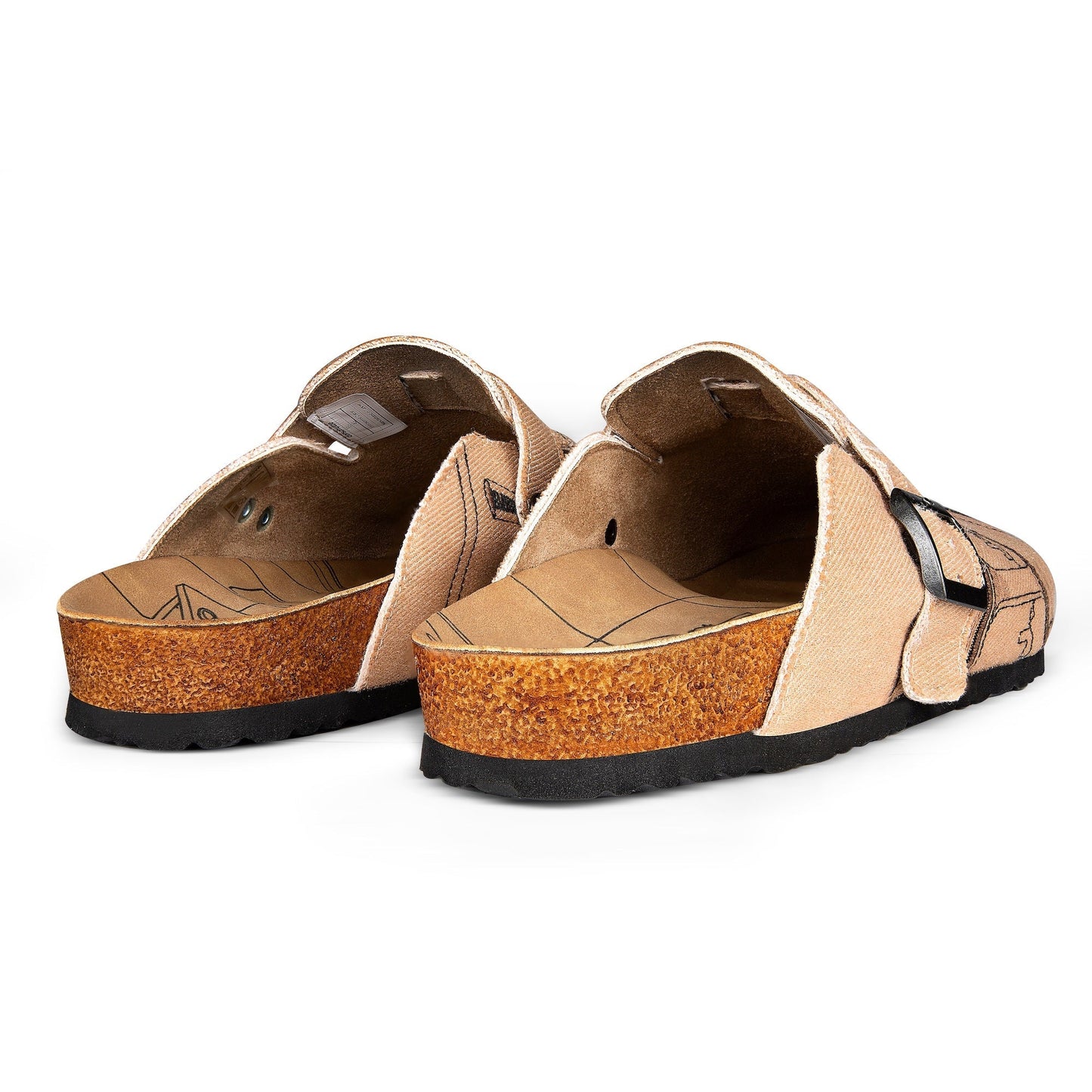 "faces" clogs beige