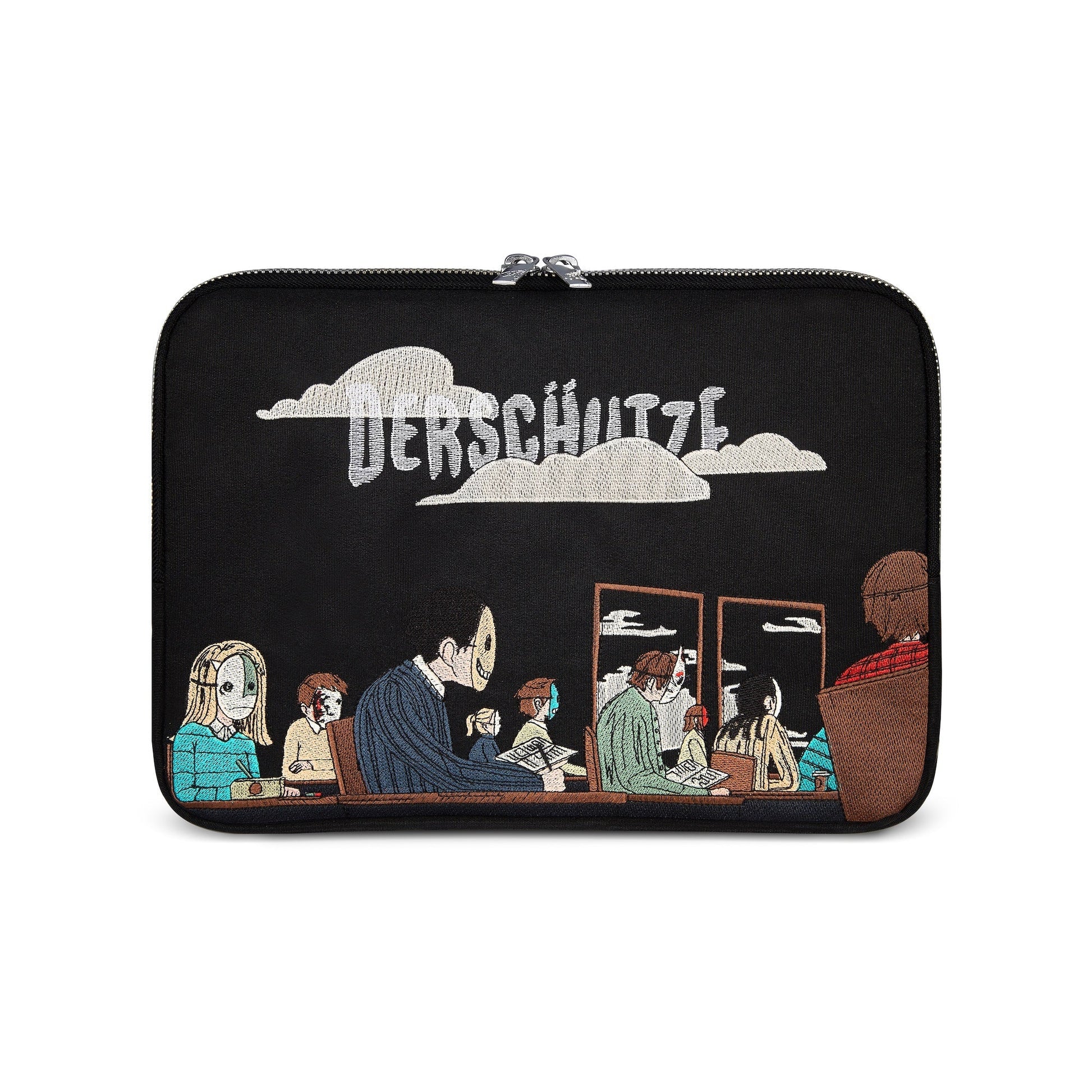 "faces" 13 inch laptop bag