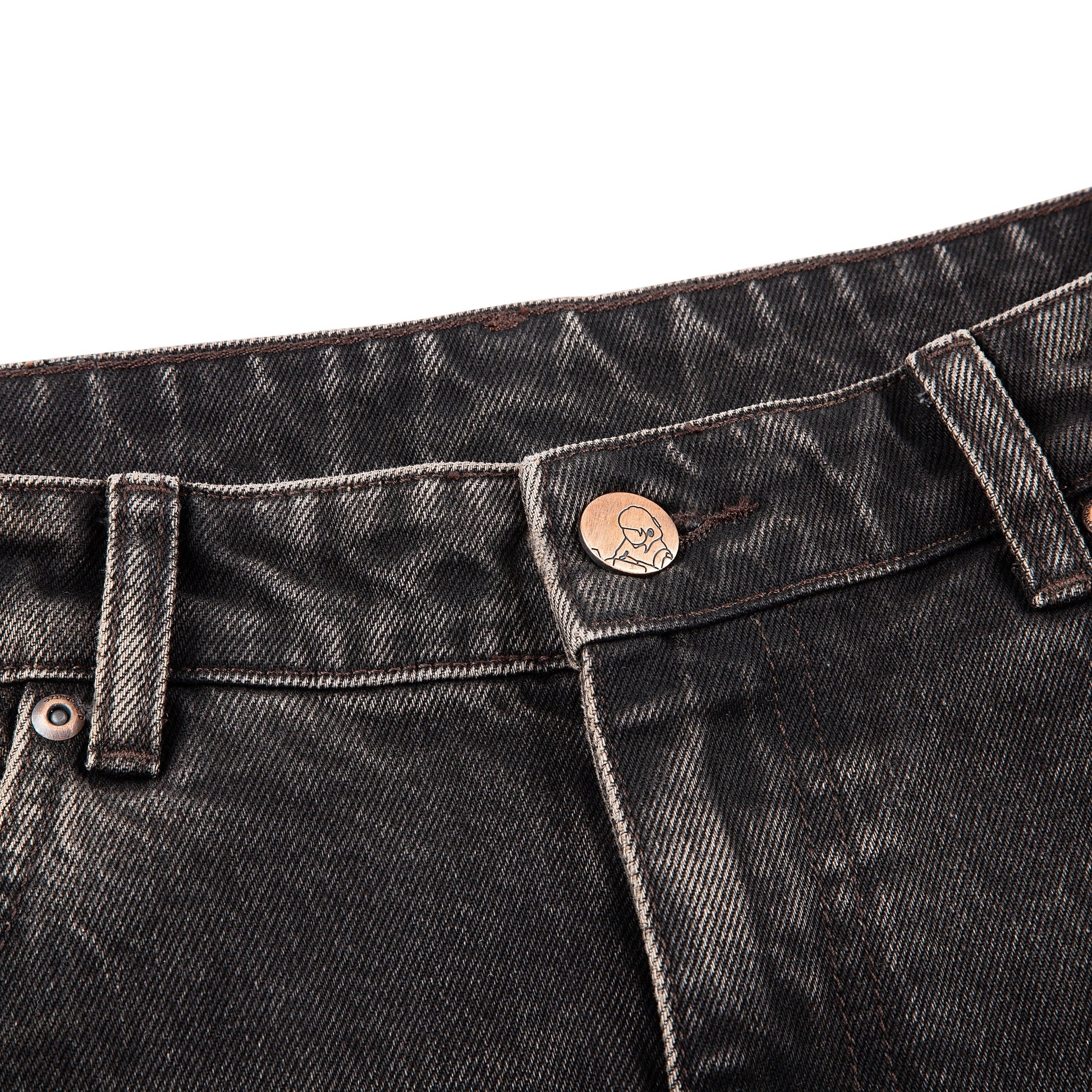 "awakening" Denim brown tint