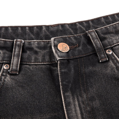 "awakening" Jorts brown tint