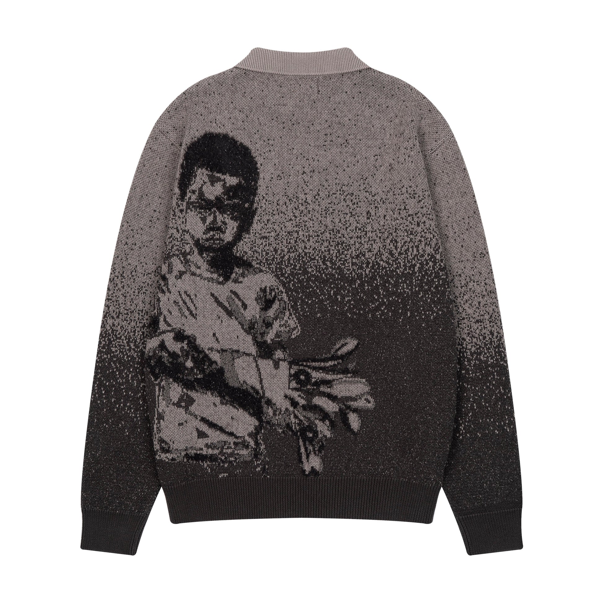 "bouqet" Knit black