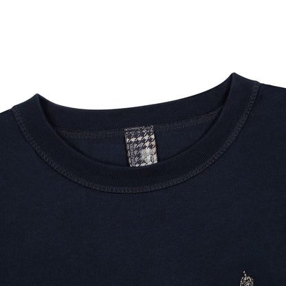 "gallery" layered Longsleeve navy