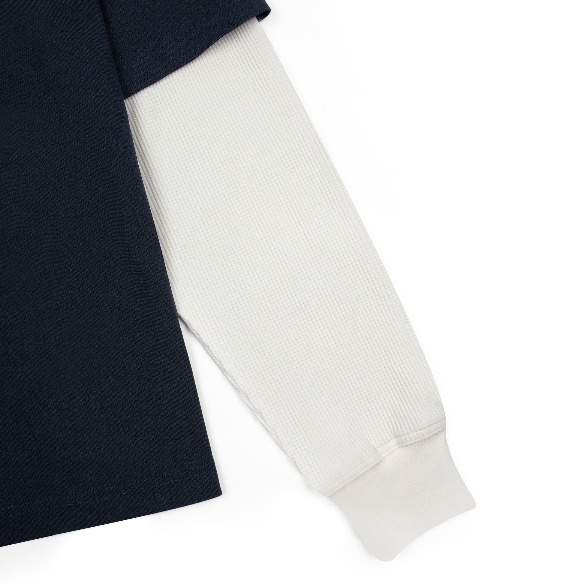 "gallery" layered Longsleeve navy