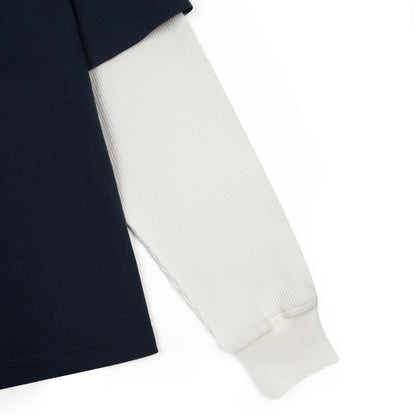 "gallery" layered Longsleeve navy