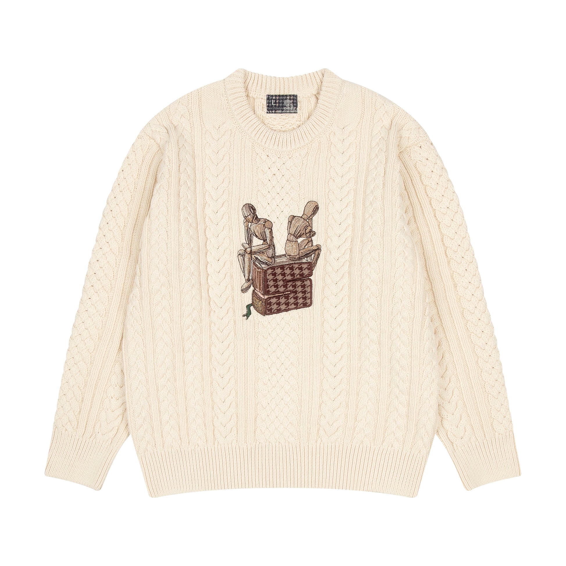 "gallery" Knit creme