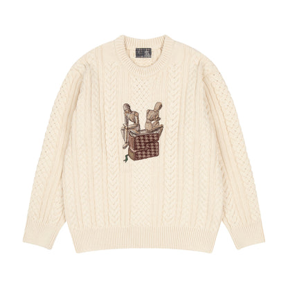 "gallery" Knit creme