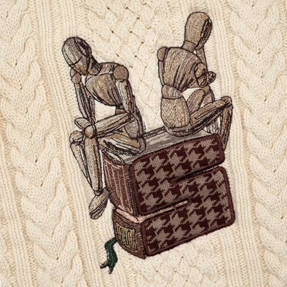 "gallery" Knit creme