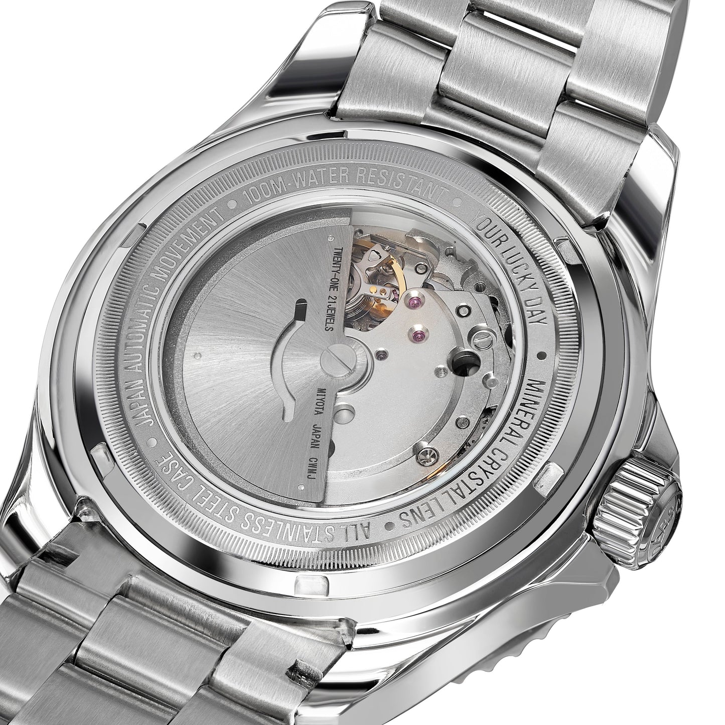 "YOUR LUCKY DAY" watch
