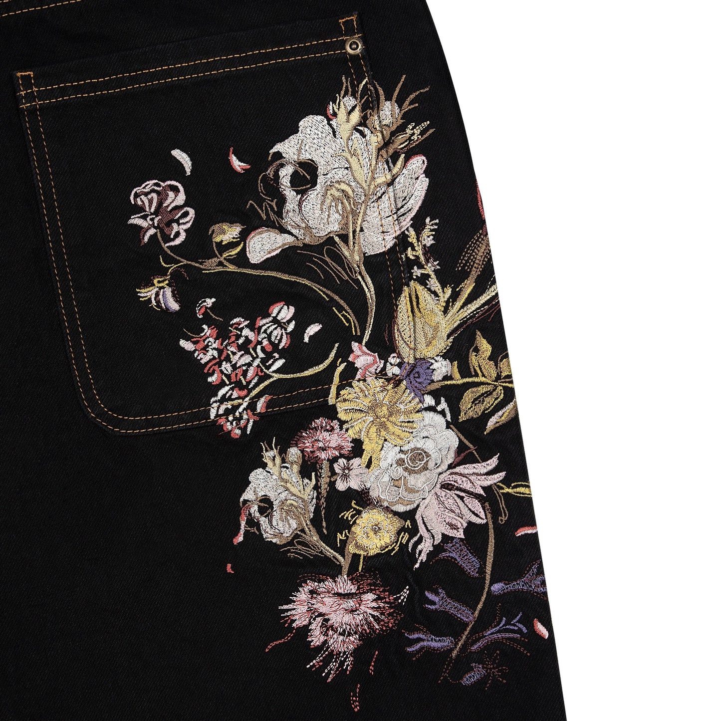 "garden of eden" Denim black