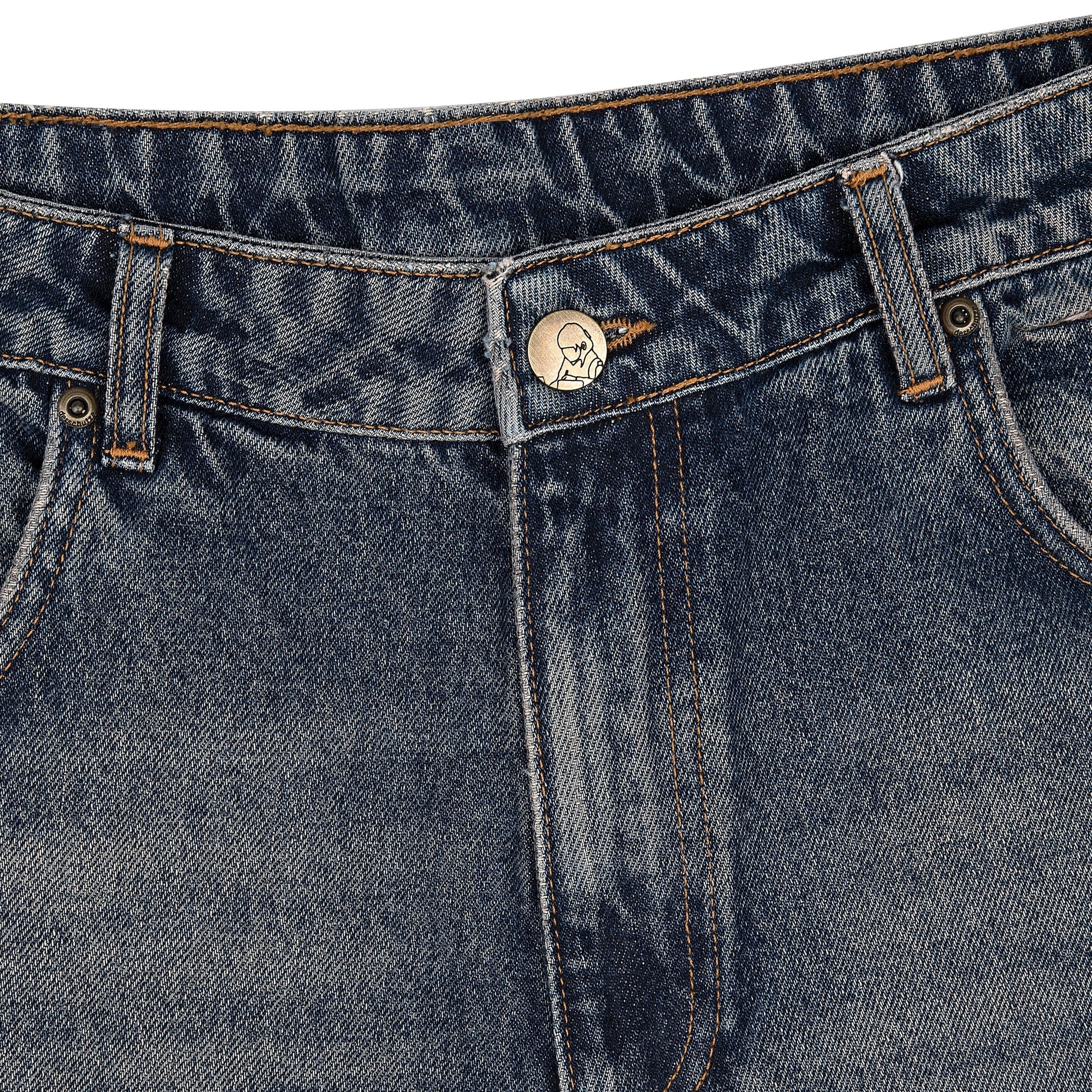 "blossom v2" patchwork washed Denim