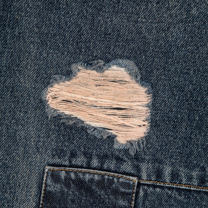"blossom v2" patchwork washed Denim