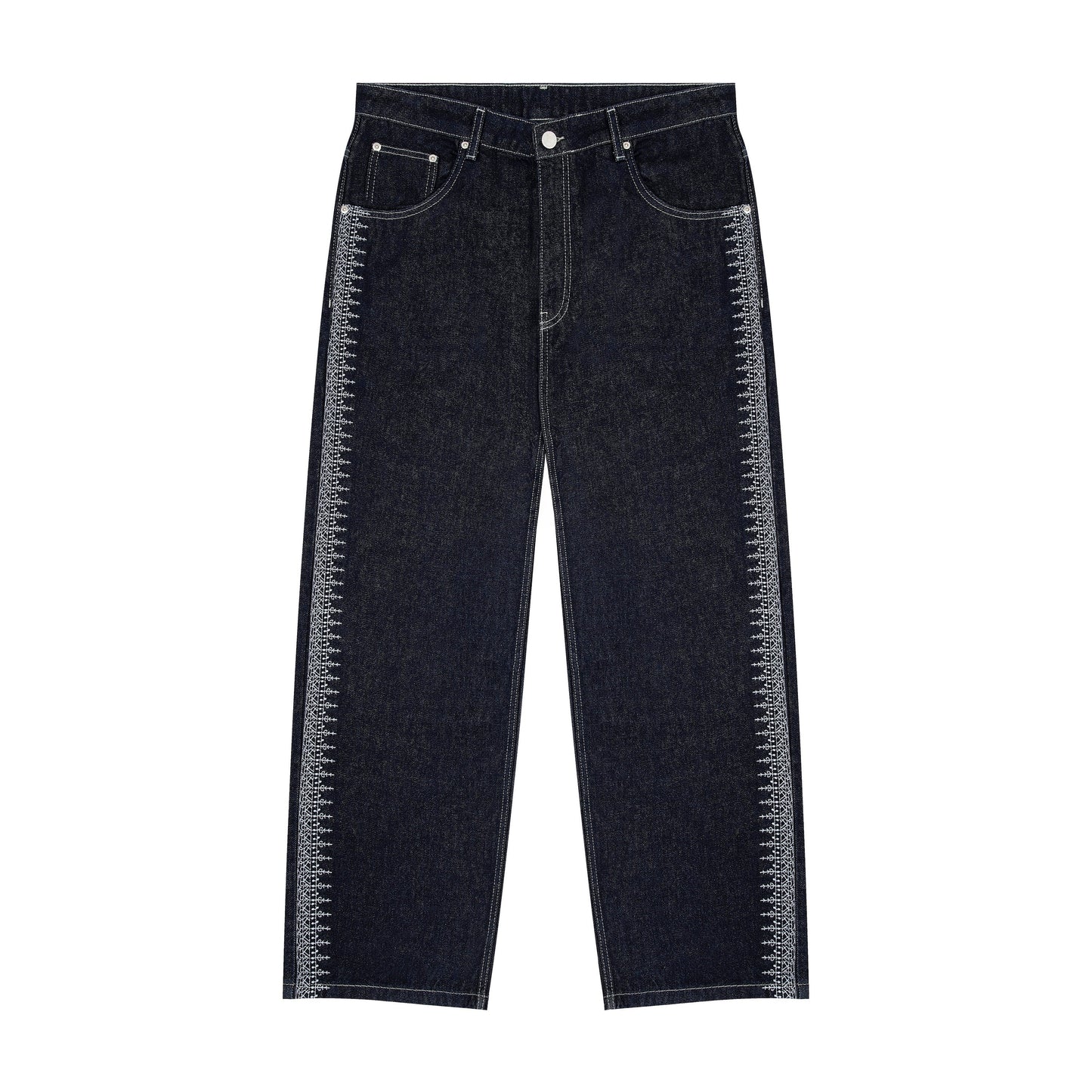 "aziza" raw Denim