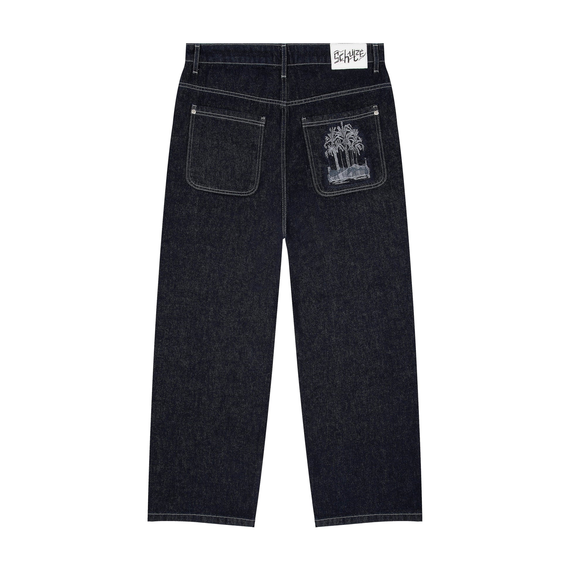 "aziza" raw Denim