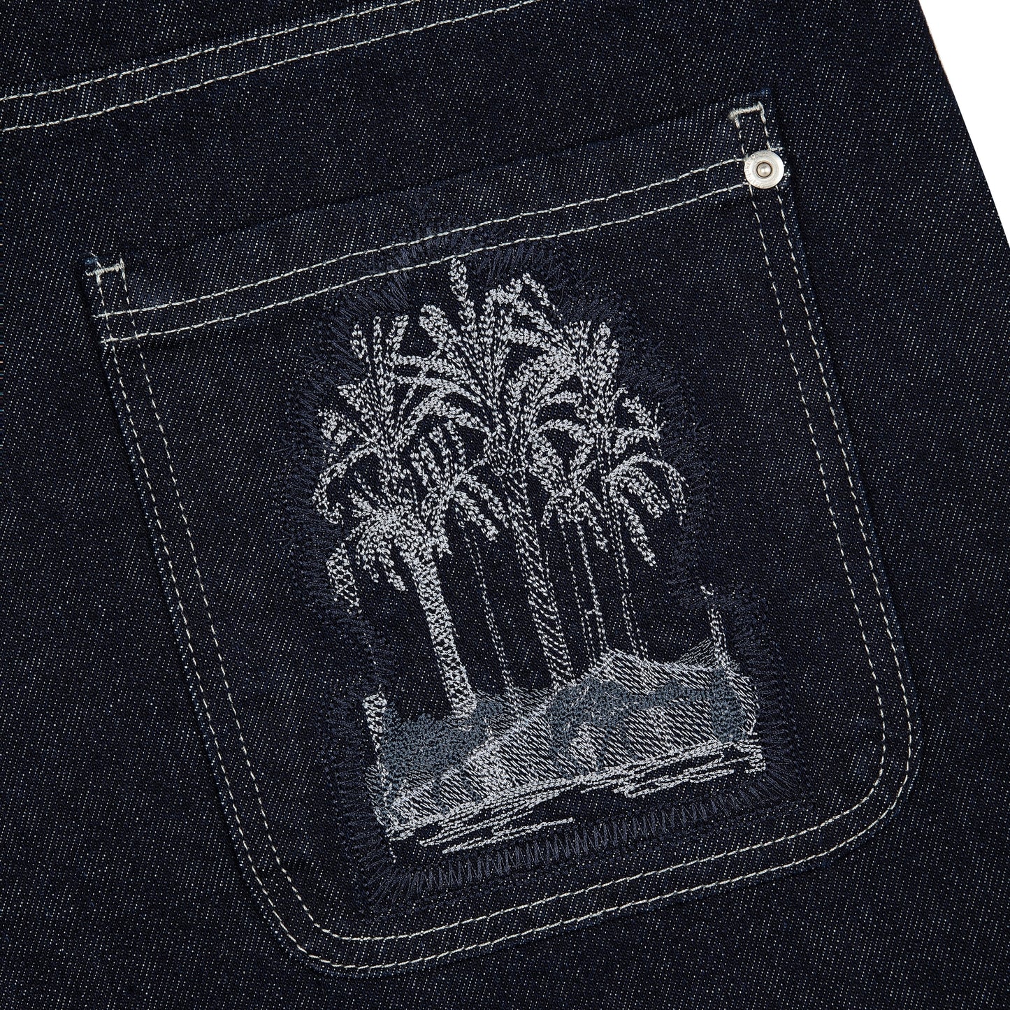 "aziza" raw Denim
