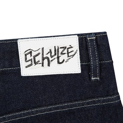 "aziza" raw Denim