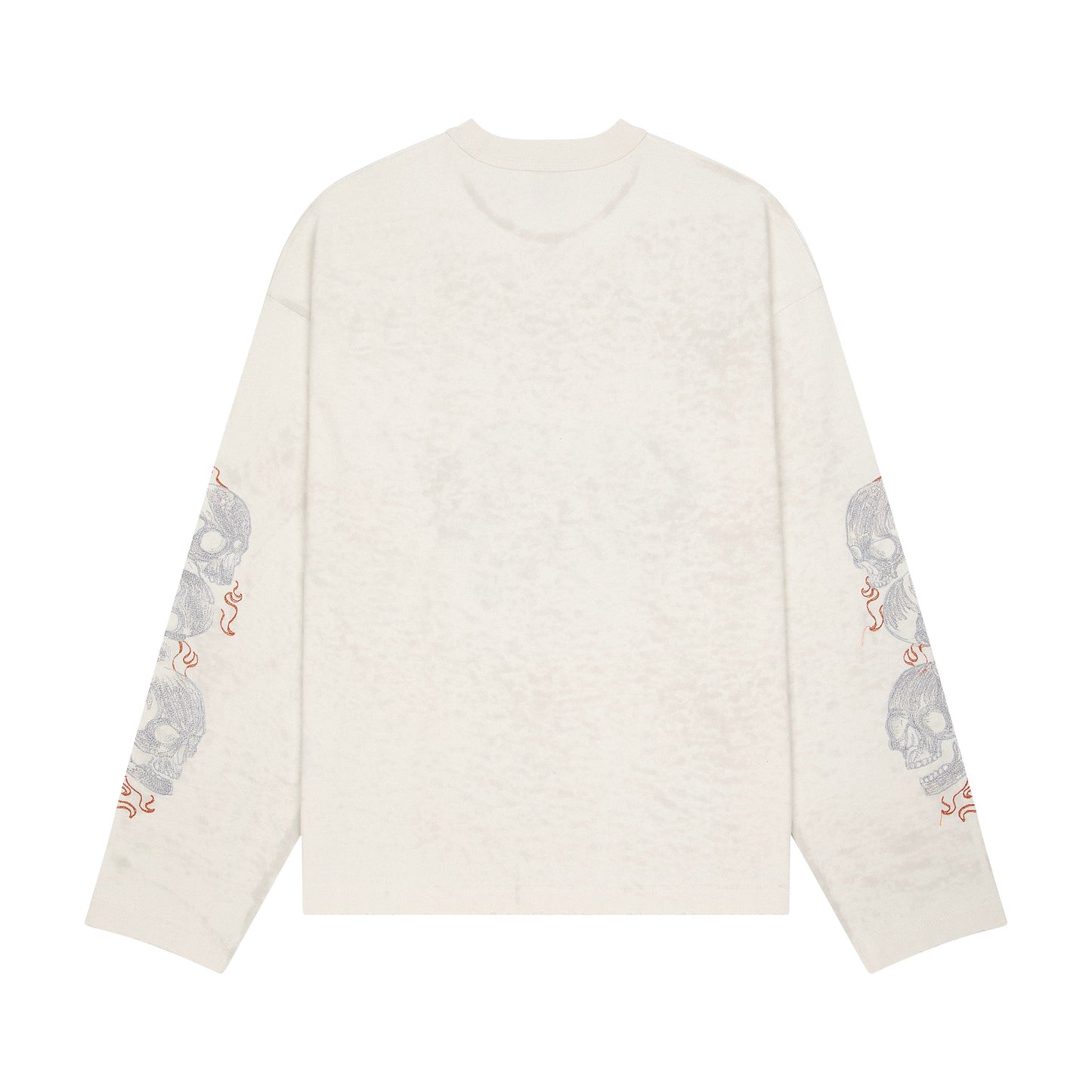 "hellboy" Longsleeve off white