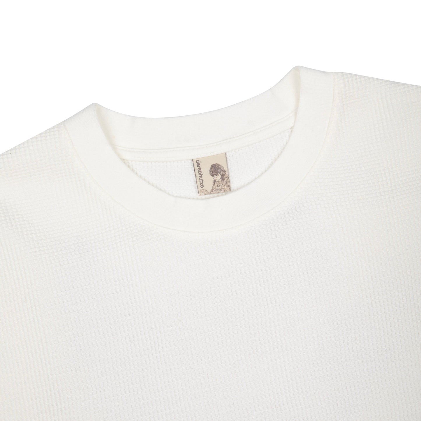 "hellboy" waffle Longsleeve off white