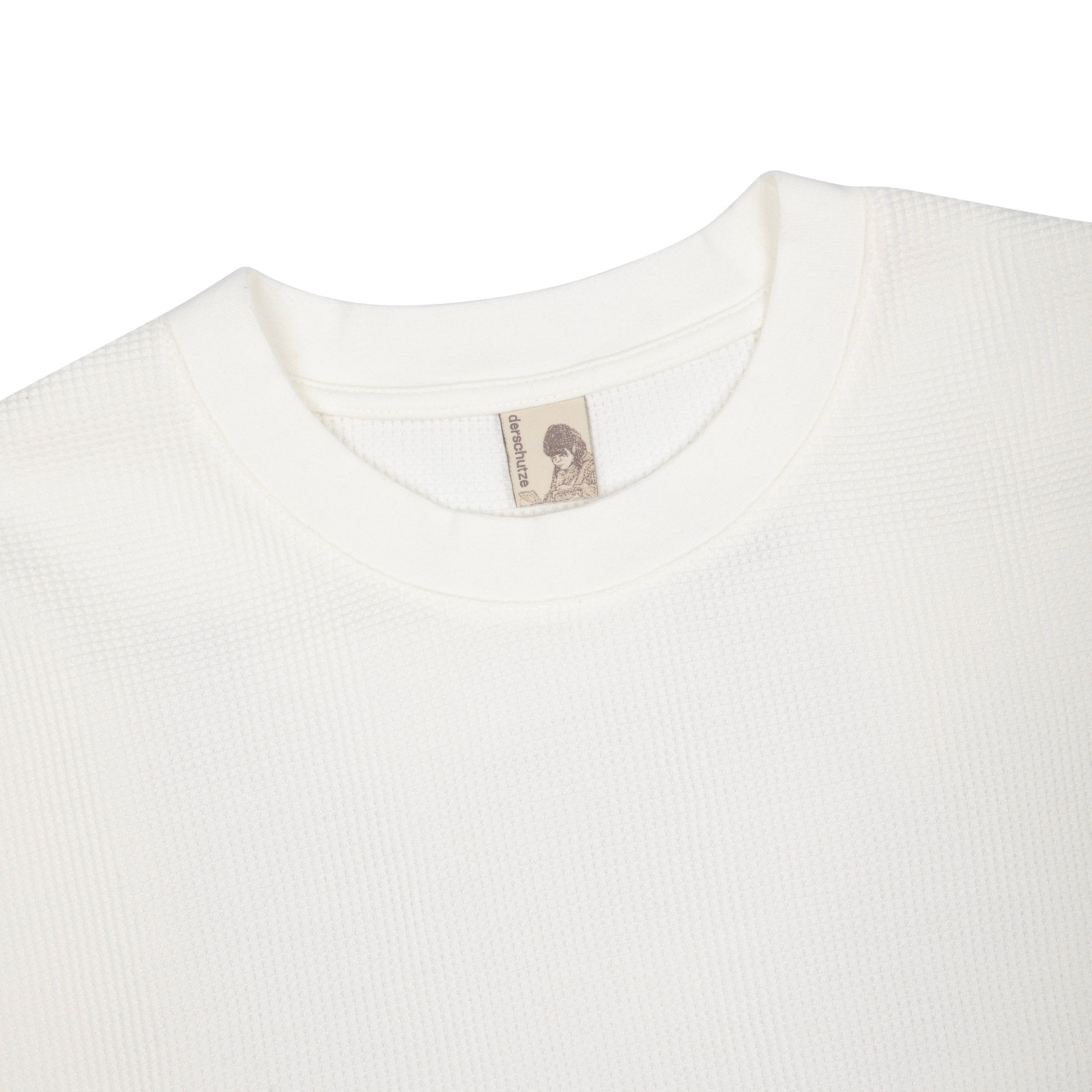 "hellboy" waffle Longsleeve off white