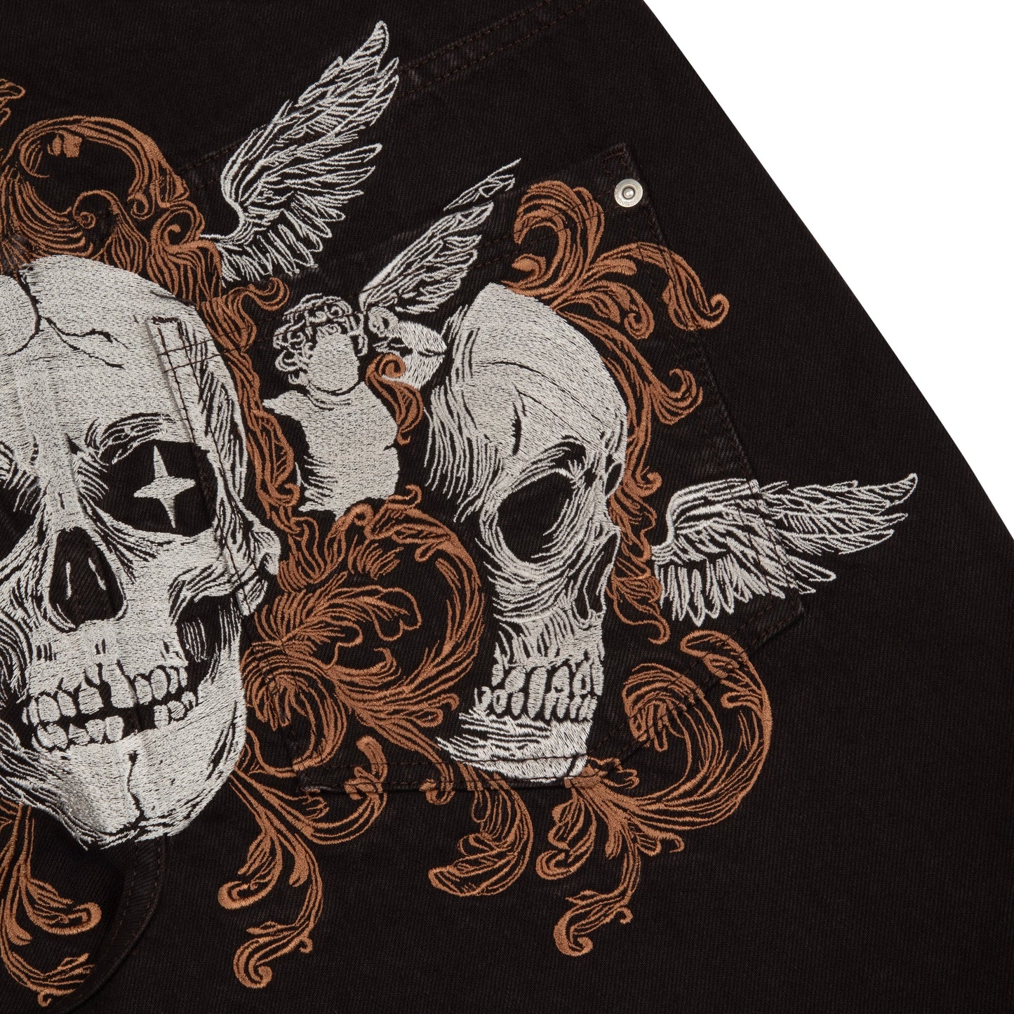 "hellboy" brown Denim