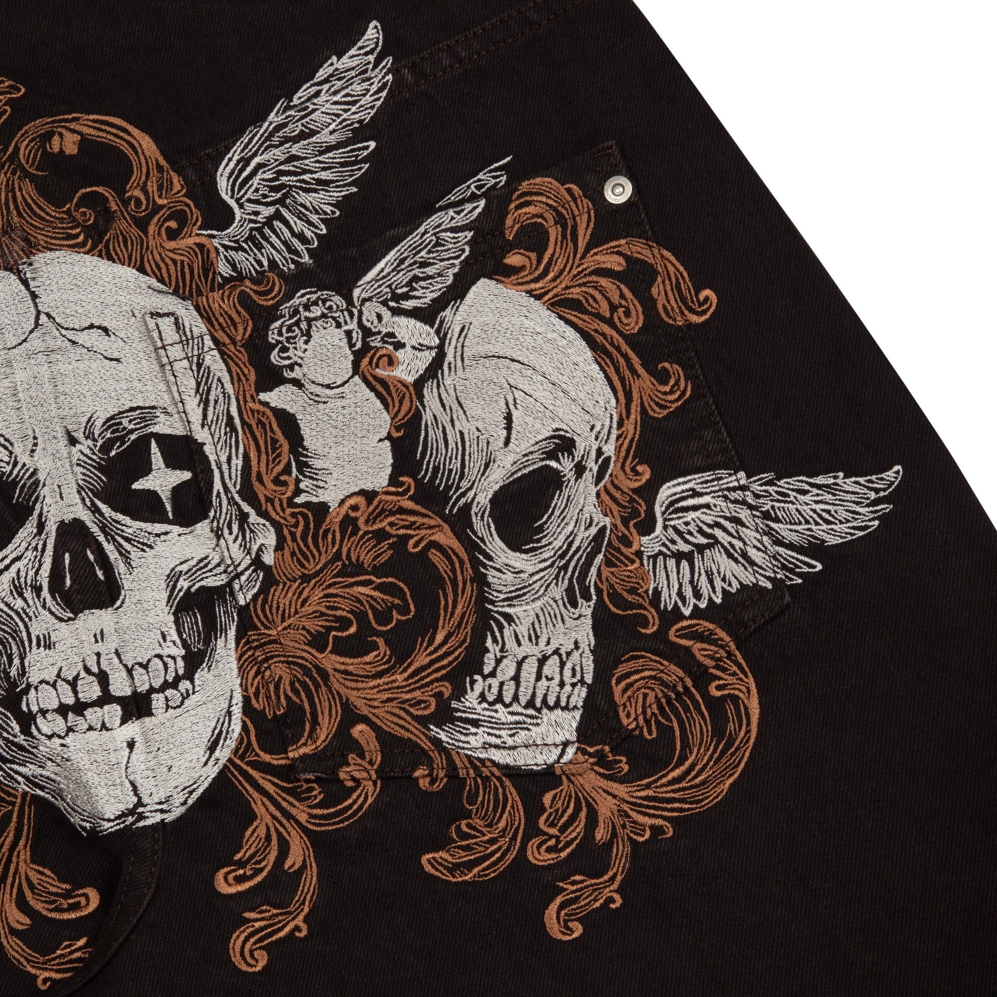 "hellboy" brown Denim