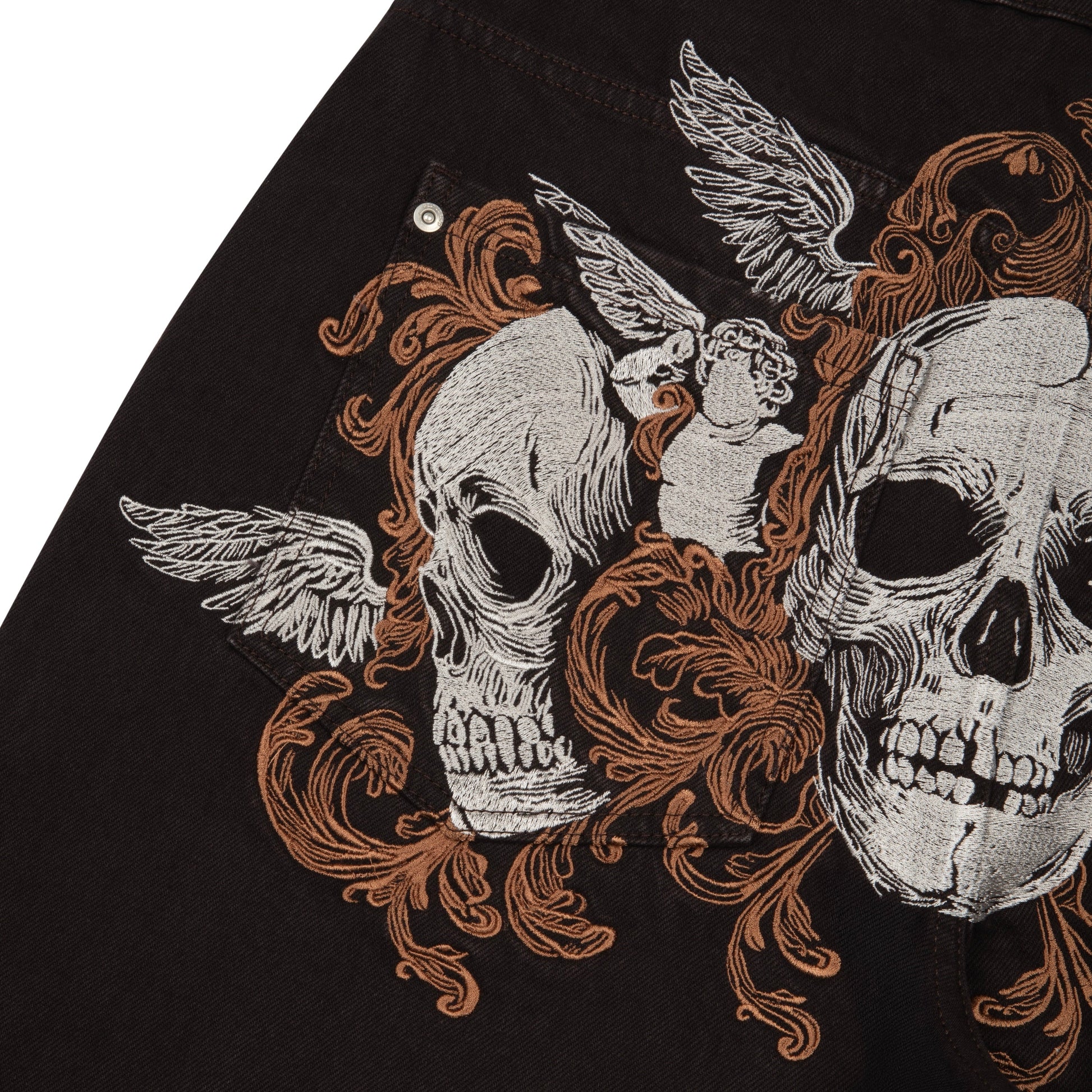 "hellboy" brown Denim