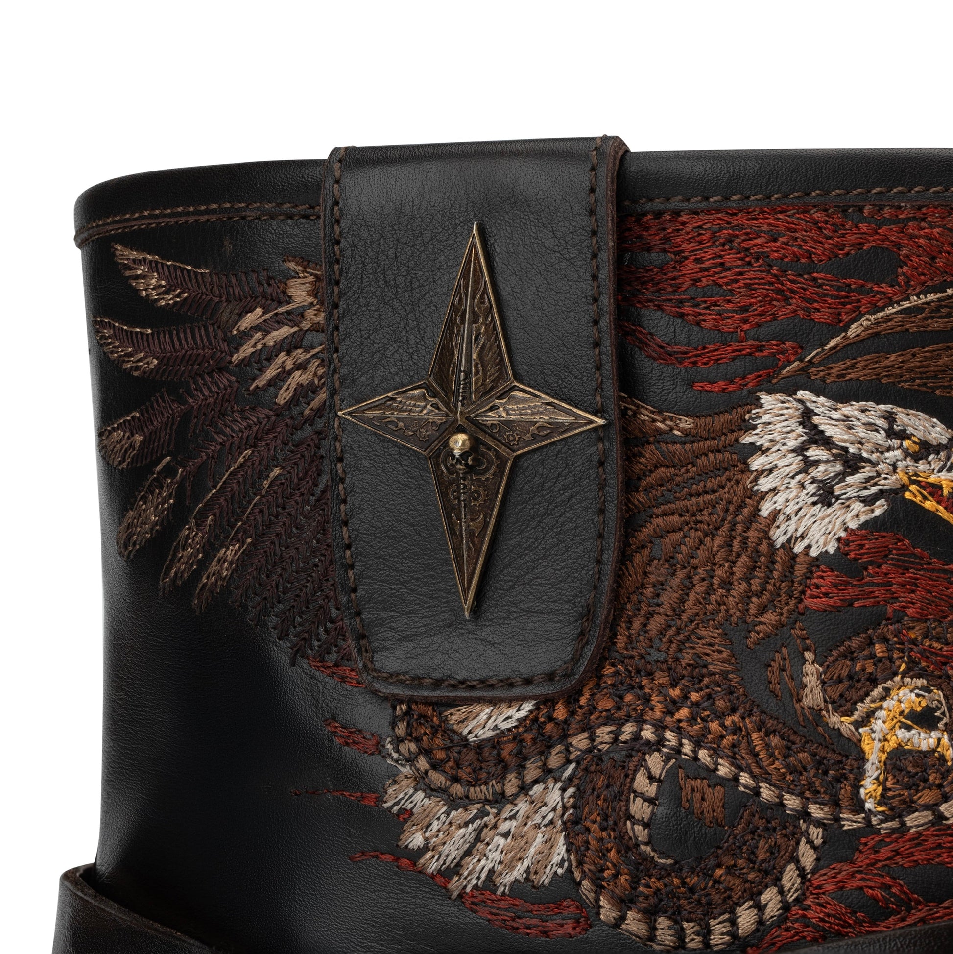 "hellboy" Biker boots brown