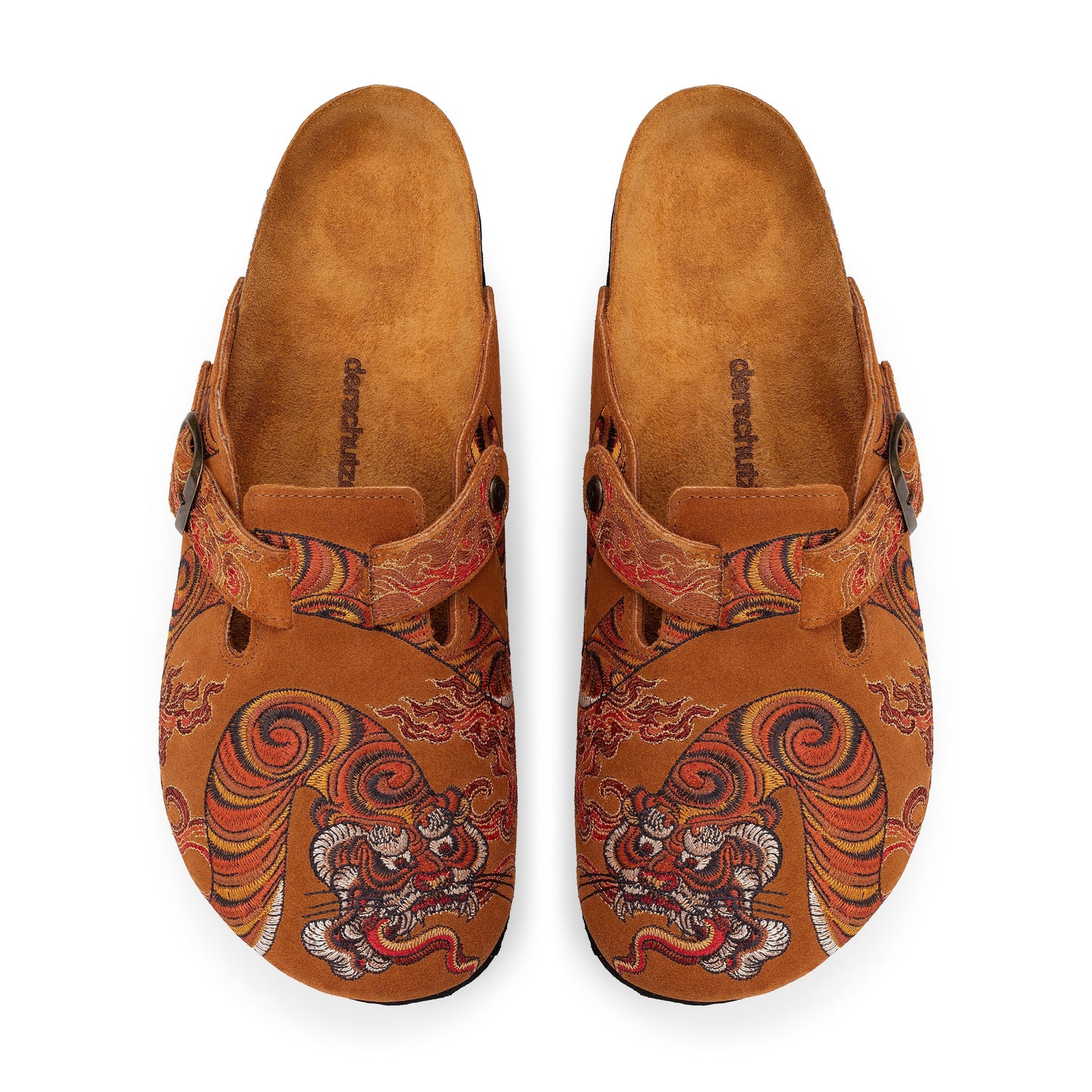 "lotus v2" clogs orange