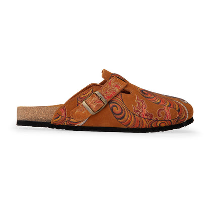 "lotus v2" clogs orange