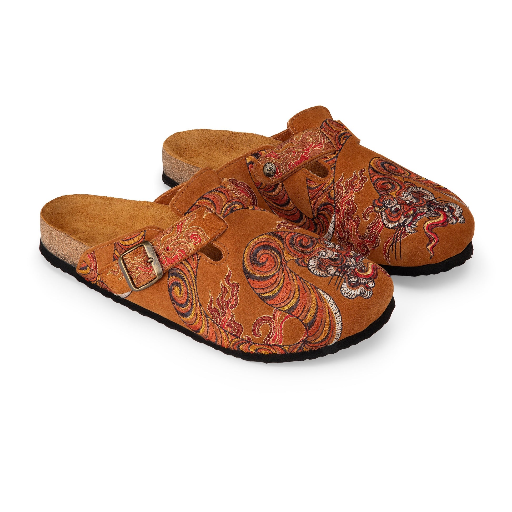 "lotus v2" clogs orange