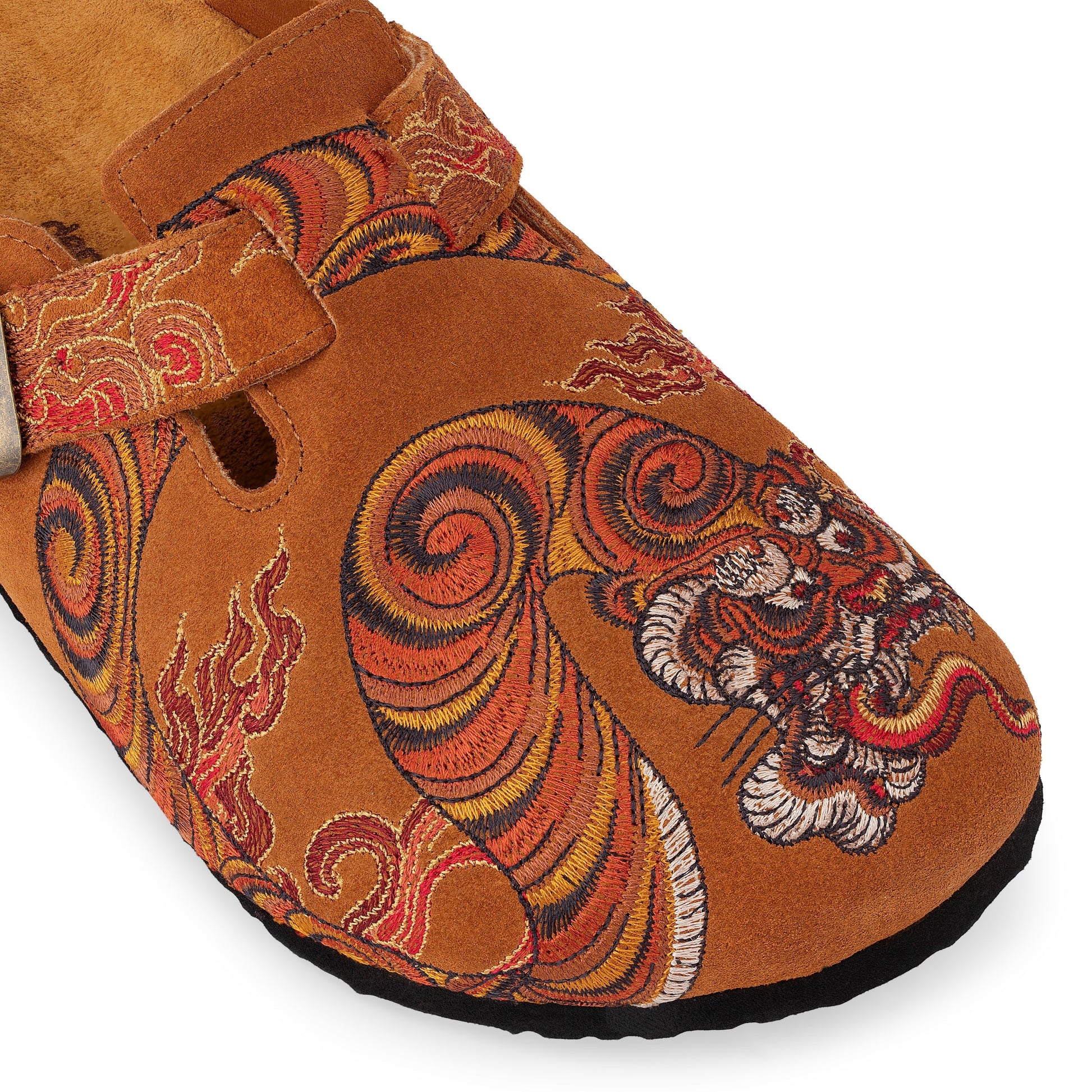 "lotus v2" clogs orange