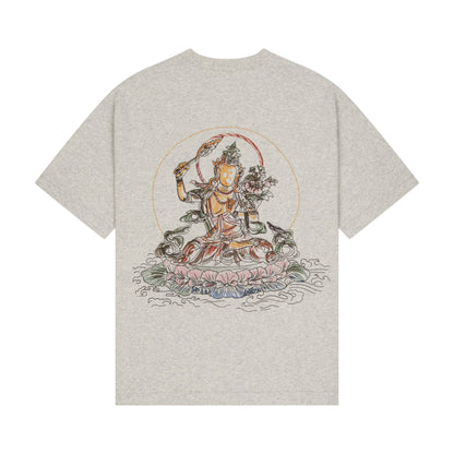"lotus v2" T Shirt grey melange