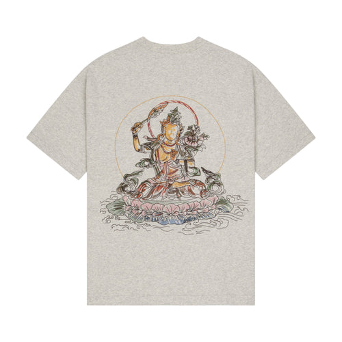 "lotus v2" T Shirt grey melange