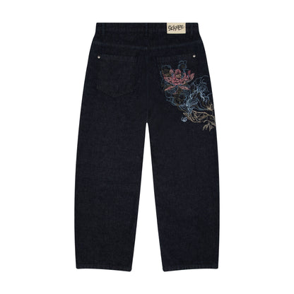"lotus v2" indigo raw Denim 02
