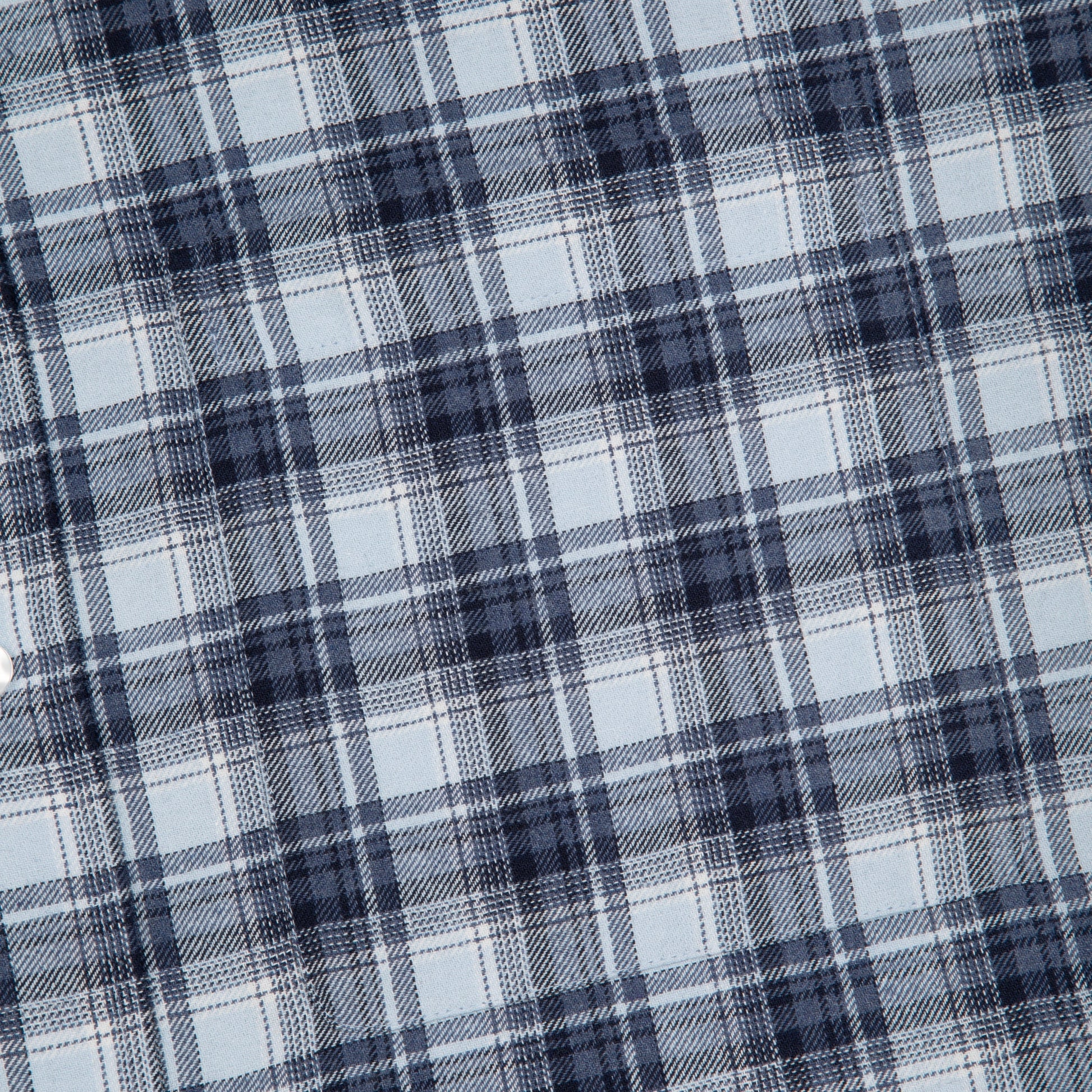 "lotus v2" layered Shirt plaid blue