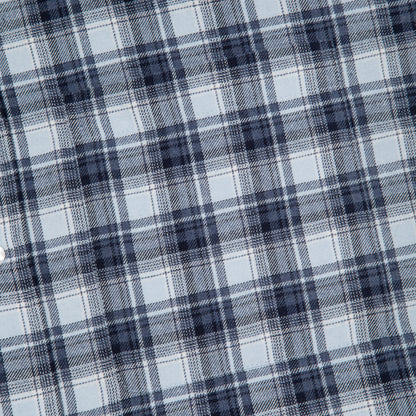 "lotus v2" layered Shirt plaid blue