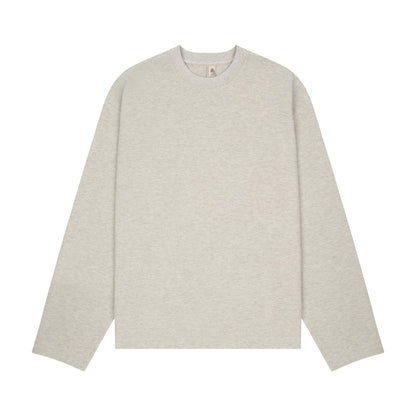 "blossom" waffle Longsleeve grey melange